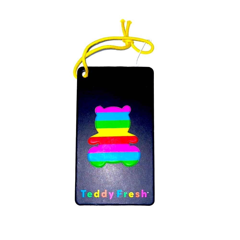Classic Teddy Fresh TF puffy teddy bear sticker hang tag collectible accessory